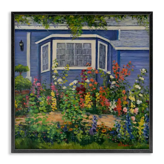 Stupell Industries Country Cottage Lovely Garden Framed Giclee Wall Art Design by Alexi Fine {6}