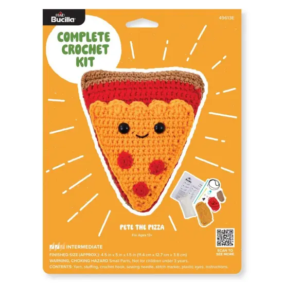 Bucilla Amigurumi Kit-5" - Pizza {1}