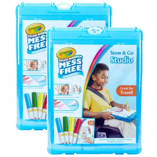 Color Wonder Mess Free Stow & Go Studio&trade; Travel Kit, 2 Kits {1}