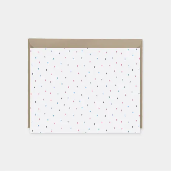 Brushstroke Cards, Colorful Artistic {3}