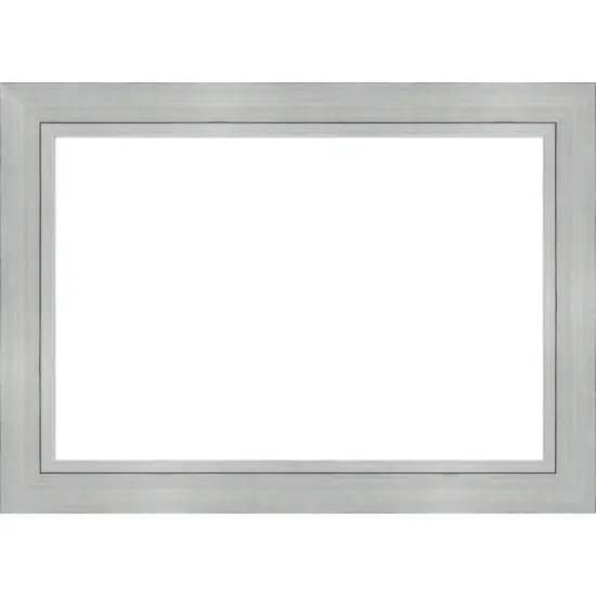 Romano Silver Framed Dry Erase Magnetic Board {1}