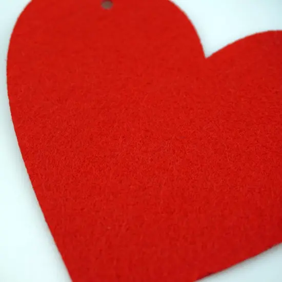 2 Pack Heart Garland Valentines Colorful Heart Banner for DIY Wedding Anniversary Rainbow Party Decorations {5}