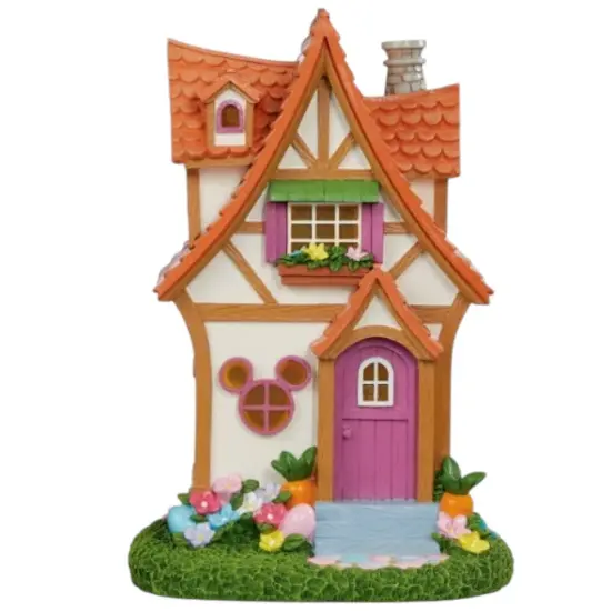 Disney Easter Village Set with Bunny Figurines &ndash; Spring Decoration {3}