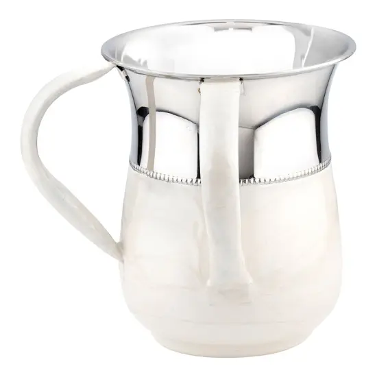 Stainless Steel Wash Cup White {2}