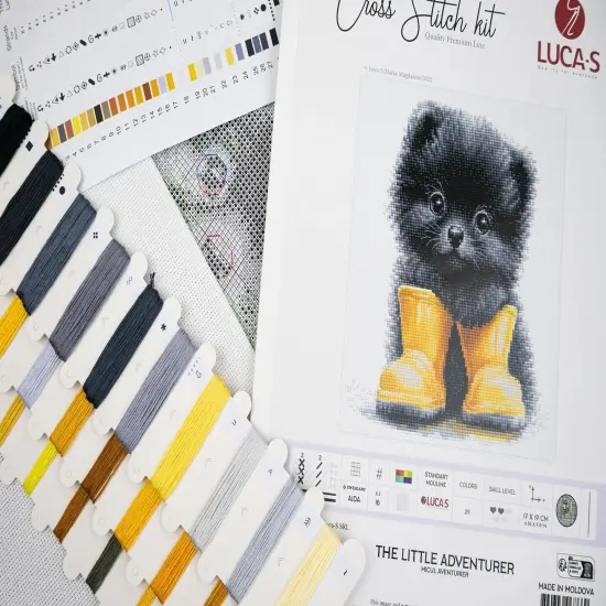 The Little Adventurer B1420L Counted Cross-Stitch Kit {4}