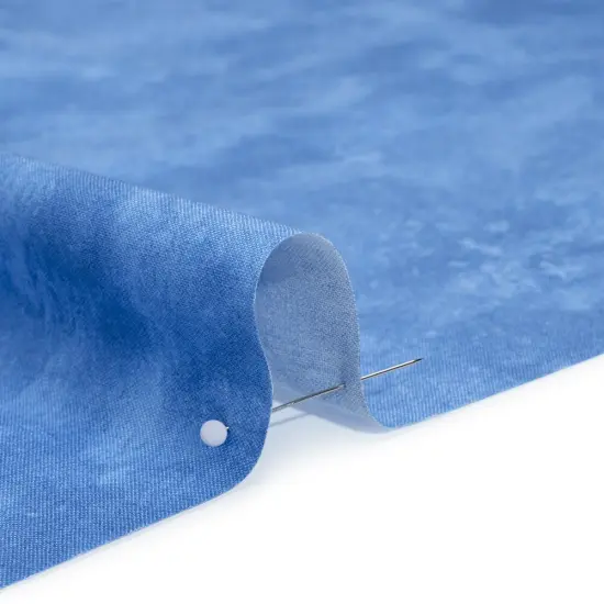 1 Yard Got The Blues Quilting Cotton Toscana Collection Modern Abstract 44 inch Width {2}