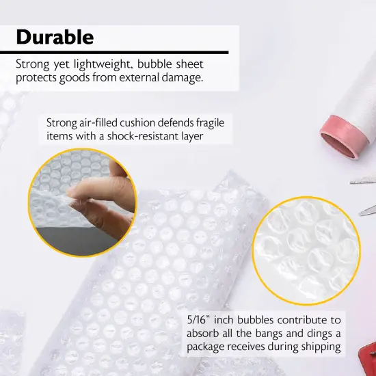 BAZIC Bubble Roll Cushion Wrap 12in X 5ft {5}