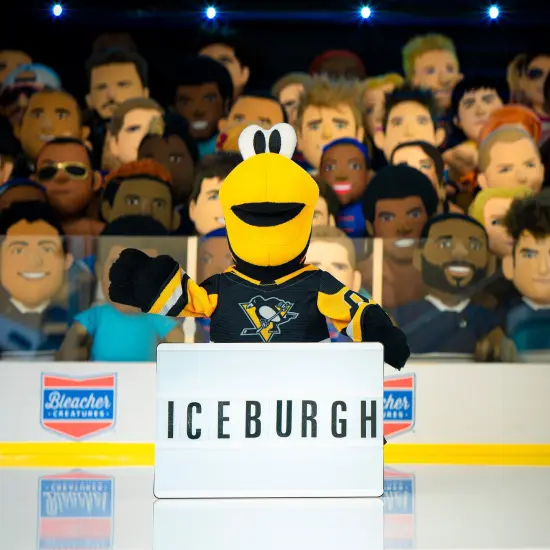 Bleacher Creatures Pittsburgh Penguins Iceburgh 10" Mascot Plush Figure {2}