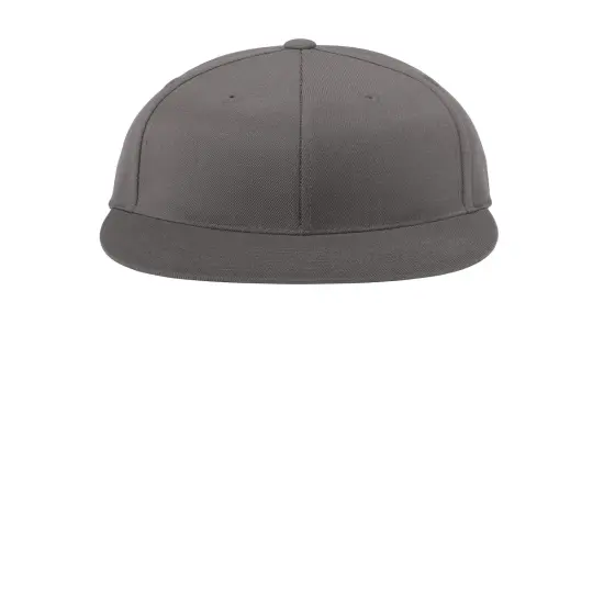 Port Authority&reg; Flat Bill Cap Grey {1}