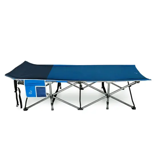 Hidden Wild Hidden Wild XL Folding Camping Cot - 78.75" Blue {1}