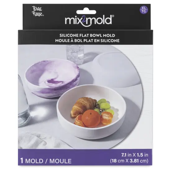 Brea Reese Mix2Mold Silicone Bowl Mold - Flat {1}