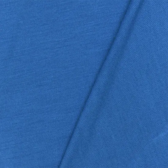 Lagoon Blue Solid Stretch Rayon Jersey Knit Fabric By the Yard {3}