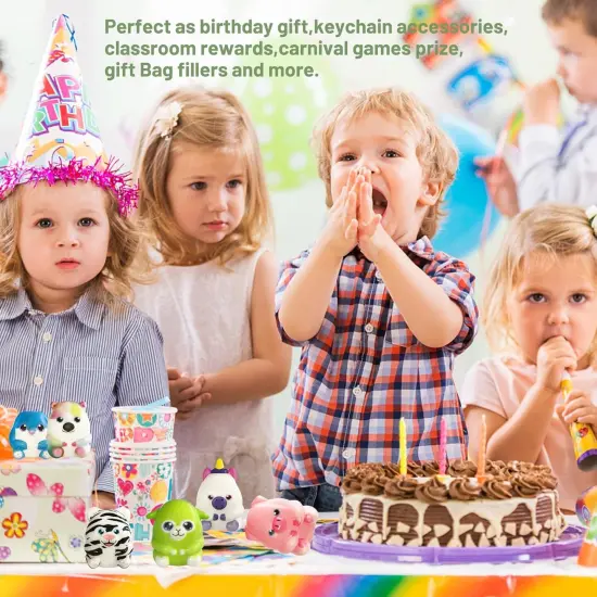 24 Pcs Party Favors Filled with Squishy Toys {4}