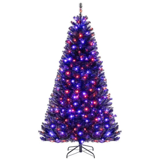 Artificial Christmas Tree with 6 Lighting Modes and Spooky Sounds for Halloween Decoration {1}