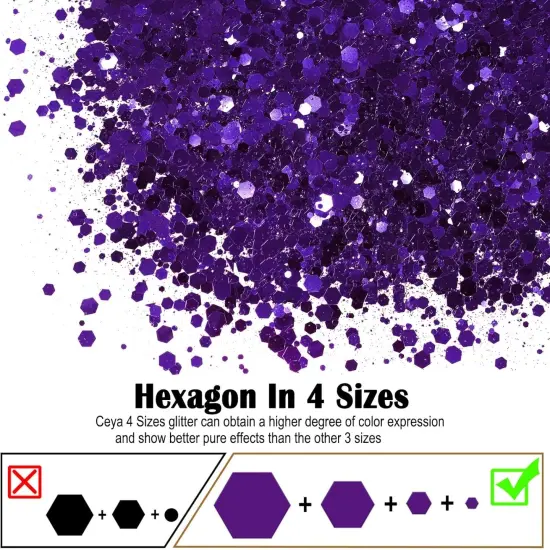 Violet Jade Craft Glitter Powder {5}