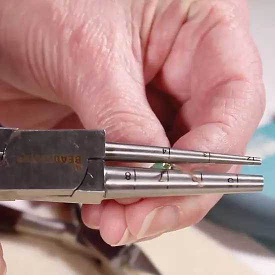 The Beadsmith Loop Rite Plier, 2-8mm loops, create round shapes, tool for Jewelry Making and Creating Wire Pieces for Findings, Art and Home Decor {4}