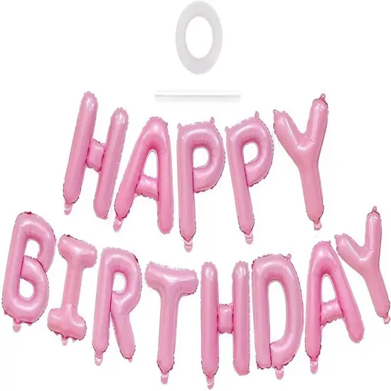 16 Inch Happy Birthday Letter Balloon {1}