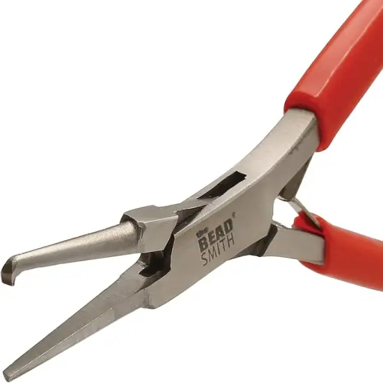The Beadsmith Split Ring Pliers - Easily Opens Split Rings to Attach Findings, w/ Double Leaf Springs, Use with Any Size {1}