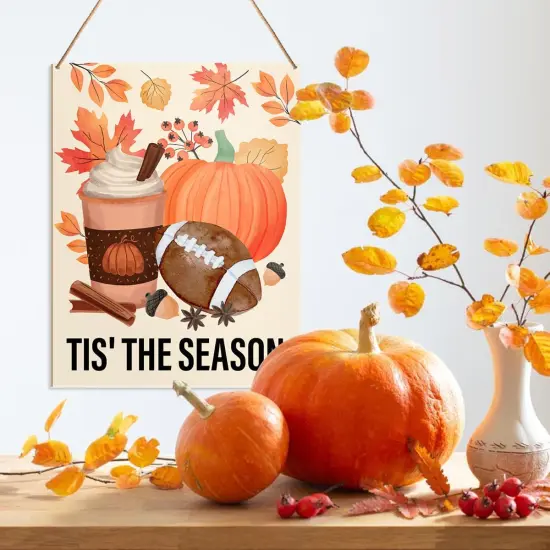 Fall Wall Art Decor, Fall Decorations Hanging {3}