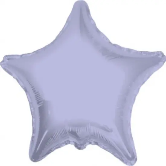 Lavender Star Mylar Balloon {1}