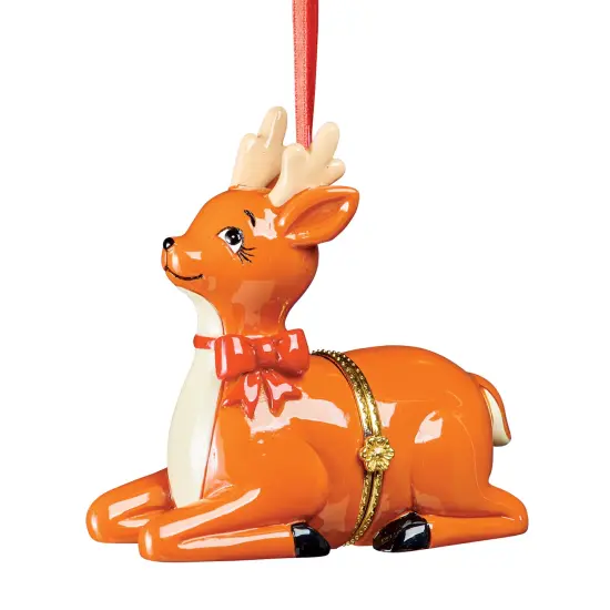 Collections Etc Holiday Trinket Ornament Set {2}