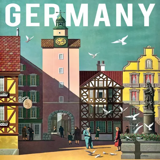 New York Puzzle Company Hauptstrasse 500 Piece Piece Jigsaw Puzzle {3}