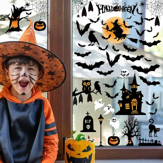 Halloween Window Clings {4}