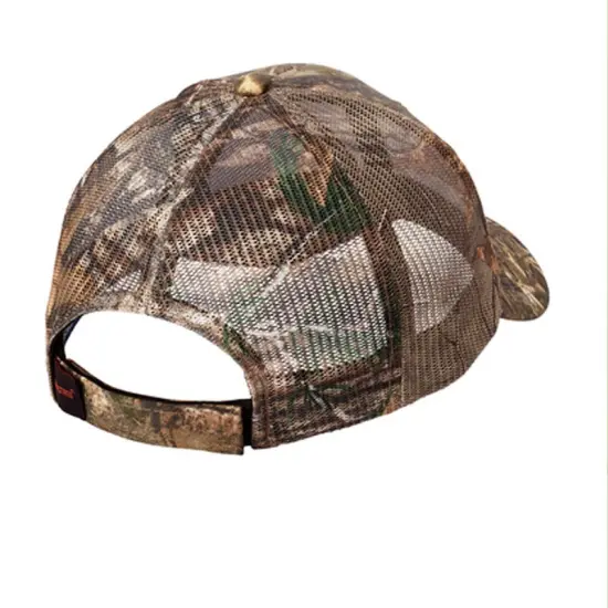 Port Authority&reg; Pro Camouflage Series Cap with Mesh Back, Structured Mid-Profile Outdoor Cap with Hook and Loop Closure Realtree Xtra {4}