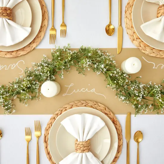 Kraft Paper Roll 12 x 1200 In, Plain Brown Shipping Paper for Gift Wrapping, Packing, DIY Crafts, Bulletin Board Easel (100 Feet) {5}