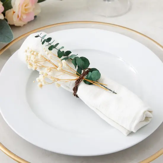 240 Count Brown 18 Gauge Floral Wire Stems for Artificial Flower Arrangements, Wreath Making, Wedding Decorations (16 Inches) {3}