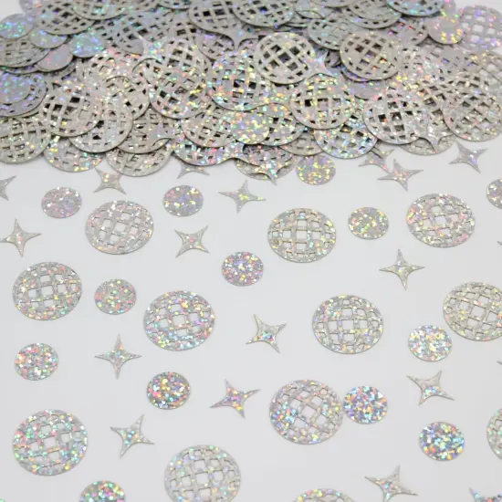 Disco Ball Confetti, Glitter Disco Party Decorations, 230PCS Disco Confetti for Disco Themed Party Decorations {3}