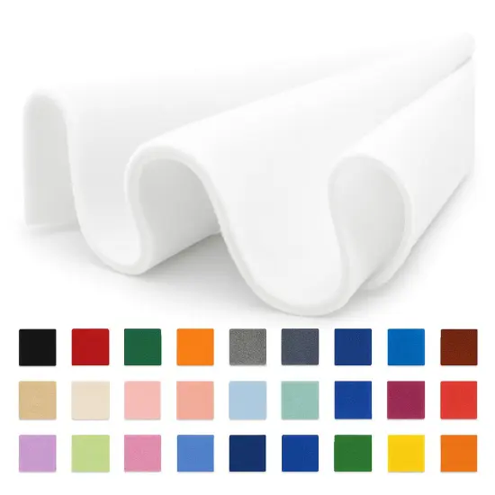 FabricLA Felt Fabric &ndash; 36&rdquo; Wide &ndash; 1.6mm Thick Felt Roll for DIY, Sewing, Crafts & Decorations {2}