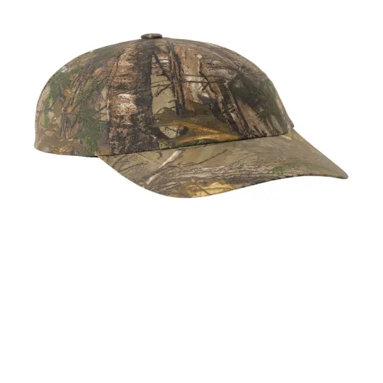 Port Authority&reg; Pro Camouflage Series Garment-Washed Cap Realtree Hardwoods {5}