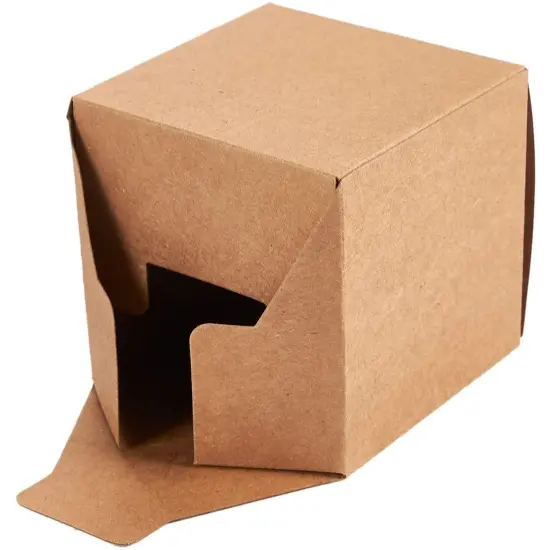 100-Pack Brown 3x3x3 Inches Gift Boxes with Lids for Candles, Ornaments, Crafts, Party Favors, Cupcakes, Holiday, Birthday, Baby Shower, Bridesmaid and Groomsmen Proposal, Easy Assemble {7}