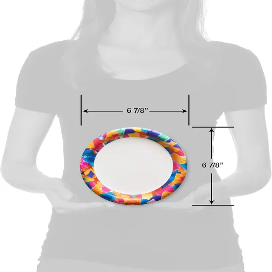 Confetti Birthday Party Supplies, Dessert Plates (36-Count) {3}