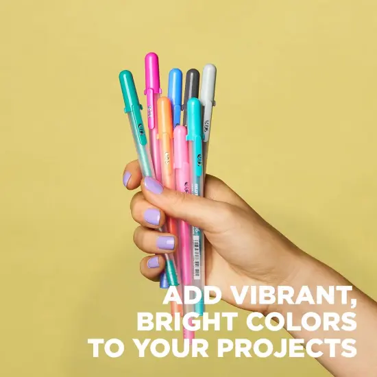 Gelly Roll Moonlight 10 Gel Pens - Bold Point Ink Pen for Journaling, Art, or Drawing - Assorted Bright Ink - Bold Line - 10 Pack {4}