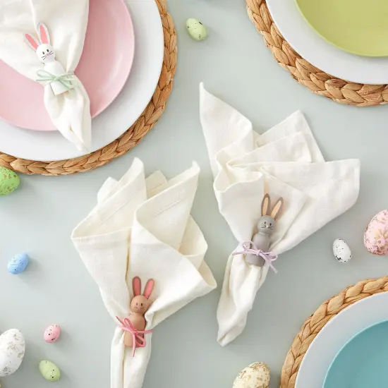 Set of 50 Unfinished Wood Peg Dolls Family, Wooden People for Crafts, Dollhouse Figures (5 Sizes) Brown {3}