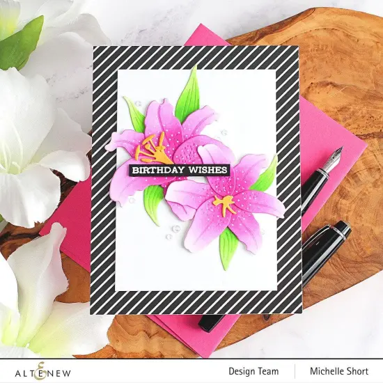 Craft-A-Flower: Stargazer Lily Layering Die Set {2}