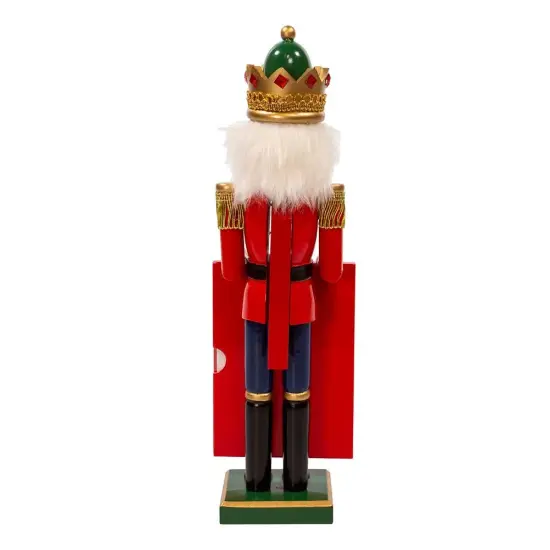 Kurt Adler 15-Inch Nutcracker King Holding Picture Frame {3}