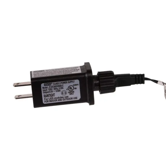 Kurt Adler 75-Light Cluster Burst Classic White Superbright LED Twinkle Light Set {5}