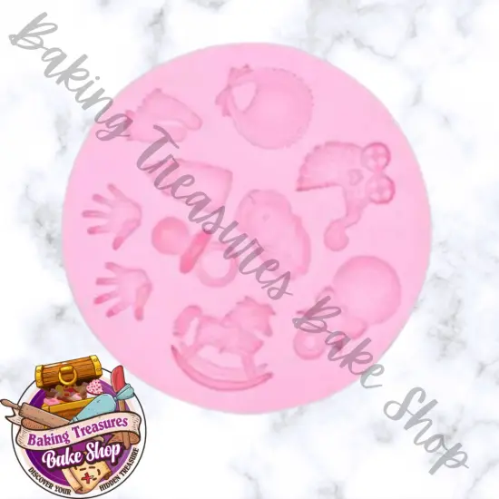 Ultimate Baby Shower Silicone Mold {4}