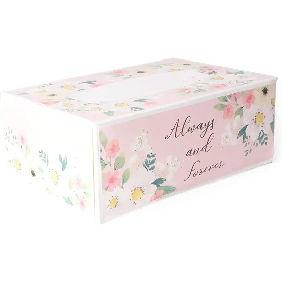 8 Pack Wedding Facial Tissue Box Set, 3-Ply, 100 Sheets/Box, 800 Sheets Total {4}