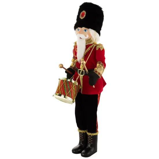 Northlight Nutcracker Drummer Christmas Figure - 20" Red {5}