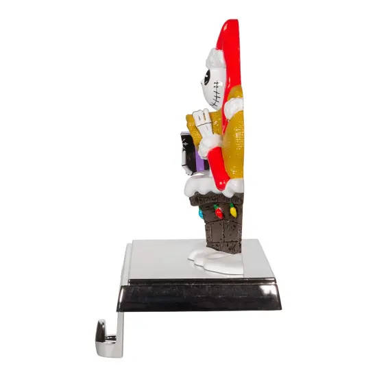 Kurt Adler 6.5-Inch Disney Nightmare Before Christmas Jack in Chimney Stocking Holder {4}