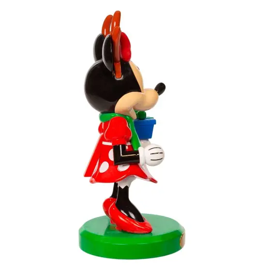 6" Disney&copy; Minnie Mouse With Tree Nutcracker {4}