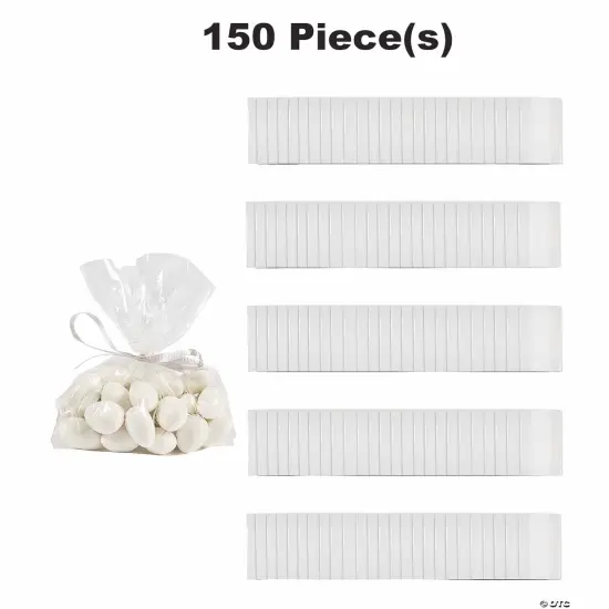 4" x 5 1/2" Bulk 150 Pc. Clear Cellophane Treat Bags {1}