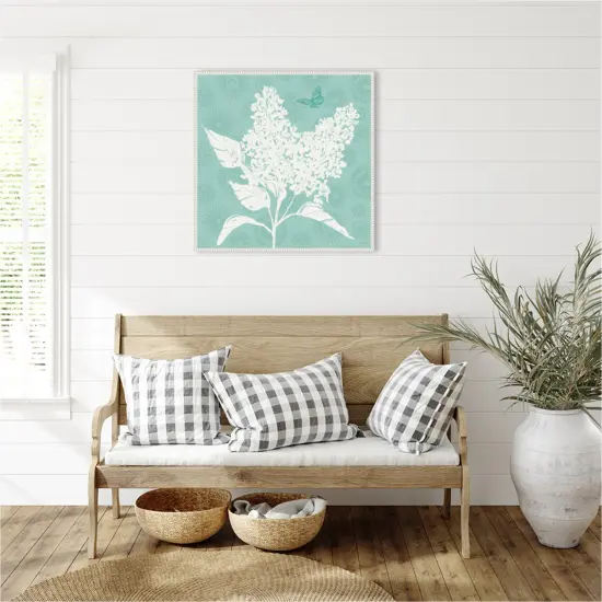 Spring Delight IV by Anne Tavoletti Framed Canvas Wall Art {5}