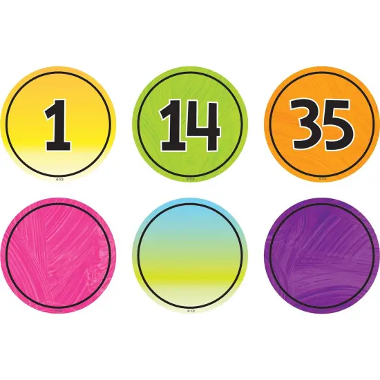 Brights 4Ever Numbers Magnetic Accents, 42 Per Pack, 3 Packs {1}