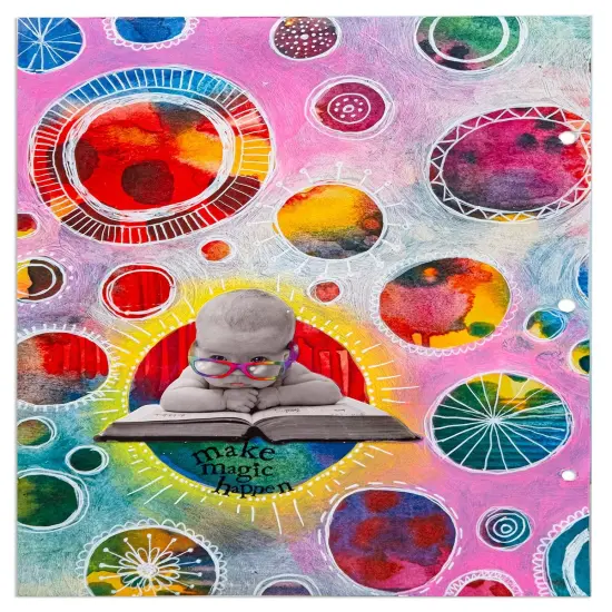 Art By Marlene Signature Collection Paper Pad 8.25"X11.57"-Nr. 244, Collage Play {4}