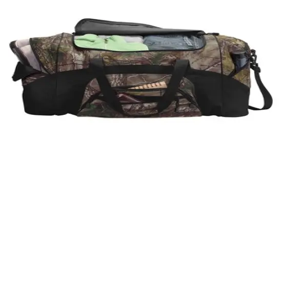 Port Authority&reg; Camouflage Colorblock Sport Duffel Realtree Xtra/ Black {6}